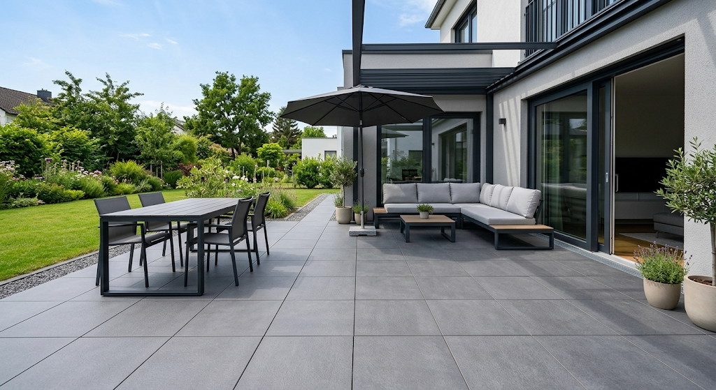 Terrassen- und Außenbereich – Zukunft Bau